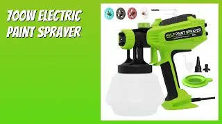 REVIEW (2025): 700W Electric Paint Sprayer. Features