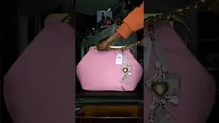 Coach Kisslock Frame bag in Pink