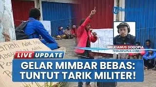 Pelajar dan Mahasiswa Papua Tengah Gelar Aksi Mimbar Bebas di Nabire, Tuntut Penarikan Militer