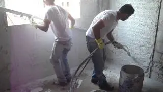 Revestimento em Gesso Projetado