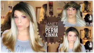 WIG TRANSFORMATION! | Janet Collection PERM ZINNIA Wig Review