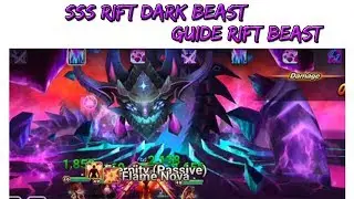 Summoners War :GUIDE to SS Dark Rift Beast