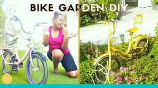 Reuse Old Bike in Garden | Revamp old Bike as Garden Accessory