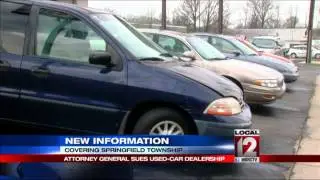 Attorney general sues used car dealership