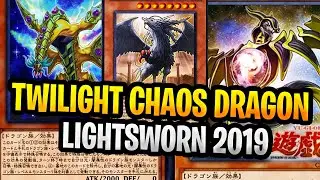 Yugioh New Chaos Dragon Twilightsworn Deck Variant 2019 Using New Star Cloud / Starliege Dragon Test