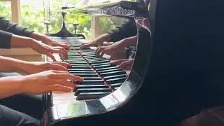 La la la Love Song piano four hands
