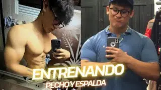 ENTRENANDO PECHO Y ESPALDA CON EL MORALES