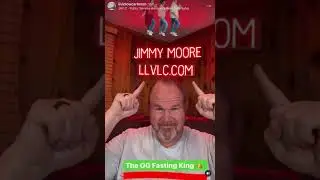 If you&rsquo;re telling Jimmy Moore to look into fasting, you need to know he&rsquo;s the OG Fasting King 👑