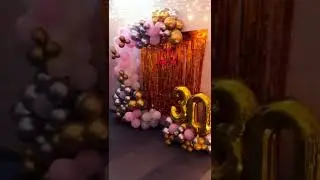 balloon decoration in ideas #reels #trending #eventplanner #decoration #shorts #short #subscribe