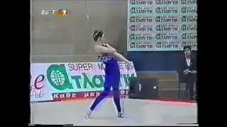 Irina KIKKAS (EST) rope - 2001 Kalamata tournament EF