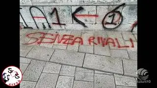 La Muraglia di #Bari deturpata - TG TeleBari 16/02/2021