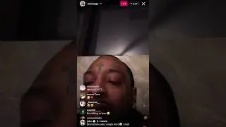 21 Savage pouring his heart out on IG live 👀😂🎶