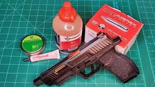Umarex SA10 CO2 Pellet Pistol First Shots Fired