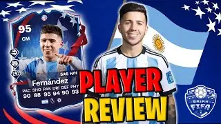 🔴LIVE PLAYER REVIEW 95 ENZO FERNANDEZ COPA AMERICA  | EA FC 24 INDONESIA