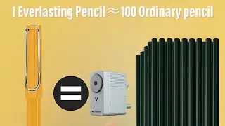 EVERLASTING PENCIL/NO NEED TO SHARP OR MAKE MESS/ 1 FUTURE PENCIL IS EQUAL  TO 100 ORDINARY PENCIL