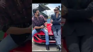 Ramcharan - Ranveer Singh lovely bonding| #RC15 Launch| #Shorts