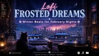 Lofi Frosted Dreams ❄️Winter Beats for February Nights ❄️