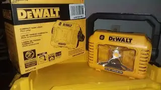 Dewalt DcLO77B Task Light Review.  #dewalt
