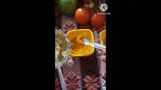 oily skin ke liye chehre ki jhurriyon ko door karne keliye best face pack🍅👌