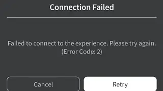 How To Fix Roblox Error Code 2  Myanmar | ပြဿနာကို ဖြေရှင်းပါ | Roblox Error Code 2 Problem Solved