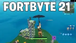 Fortbyte 21 location -  Fortnite