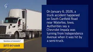 Teen Killed in Truck Accident on Canfield Road near Waterloo, IA