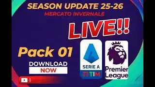 PES 2021 || PATCH 2025/26, PACK INVERNALE VOL.1 || Pes Italia Classic Patch