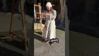 Viking living history at Repton Festival 2023 #vikings #vikingcrafts #livinghistory #reenacting