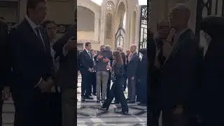  مصرنا24 :«أمي ماتت وسابتني.. ساندي راحت».. انهيار هاني رمزي لحظة وصول جثمان والدته إلى الكنيسة