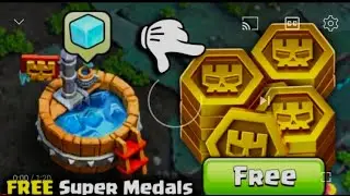 FREE Super Medals & IceCubes by Clash of Clans 😎 Claim Your Free Super Medals in Coc Now 💯