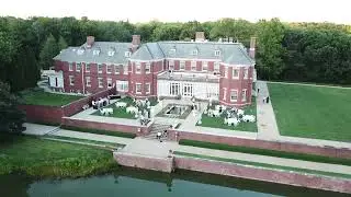 Allerton Park Mansion Revealed | Drone Flight Through Trees