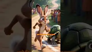 Rabbit ki Overconfidence का अंजाम 😂 | Moral Story in Real Life#ai #shortvideo