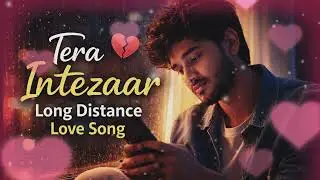 Tera Intezaar 💔 Waiting for You | Long Distance Love Story Song