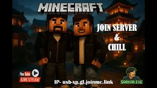 🔴 Live: Playing on My New Minecraft Server with Friends | Join & Chill 🚀