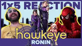 THE BIG GUY is here! - Spider-Man watches Hawkeye 1x5 Reaction 
