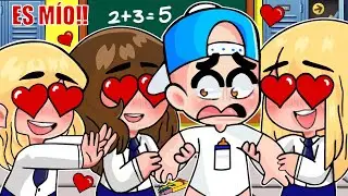 TODAS LAS CHICAS DE LA ESCUELA SE ENAMORAN DE MI 😱💖 ¿ME BESAN? 💋PECHOCHIN MINECRAFT