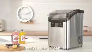 High-Performance Ice Maker Machine | Fast Ice Production for Home & Commercial Use ❄️🧊