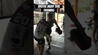 Brutal Muay Thai Training in Thailand