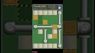 Pushing Machine (Genius) Level Puzzle 255 - Perfect Solution