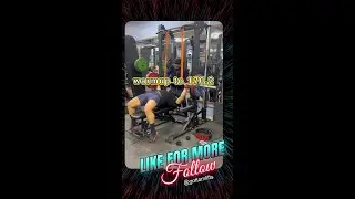Warmup to 170kg Bench Press | Heavy Bench Day Routine  #Powerlifting   #PowerliftingTraining
