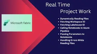 Microsoft Fabric Real-Time Project | Dynamically Read Files, Pass Parameters & Handle Errors #azure