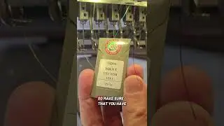 Needles for your #embroiderymachine #babylock #brother #diy #embroidery 