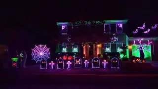Witch's Brew - Witching Hour (AtmosFx) - Green Heather Lights Halloween 2024