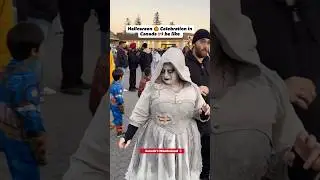Празднование Хэллоуина в Канаде 🇨🇦 #хеллоуин #хеллоуин2024 #канада