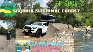 Sequoia National Forest | Dispersed Camping| 3 days without internet | outdoor | episode 3