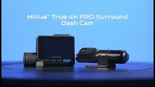 Navman MiVue&trade; True 4K PRO Surround 3 Channel Dash Cam