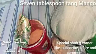 How to make tang|Tang review|Tang kasie banate hain|Summer drink|instant energy|refreshing drink