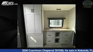 Magnificent 2026 Coachmen Chaparral Fifth Wheel RV For Sale in Nokomis, FL | RVUSA.com