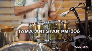 TAMA ARTSTAR PM 306 BRASS SNARE DRUM 14x6,5 [1994]