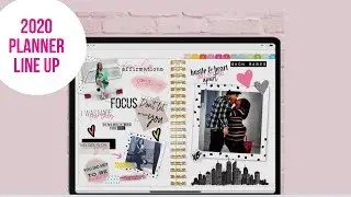 My 2020 Planner Line Up | I&rsquo;ve gone completely digital | digital planning